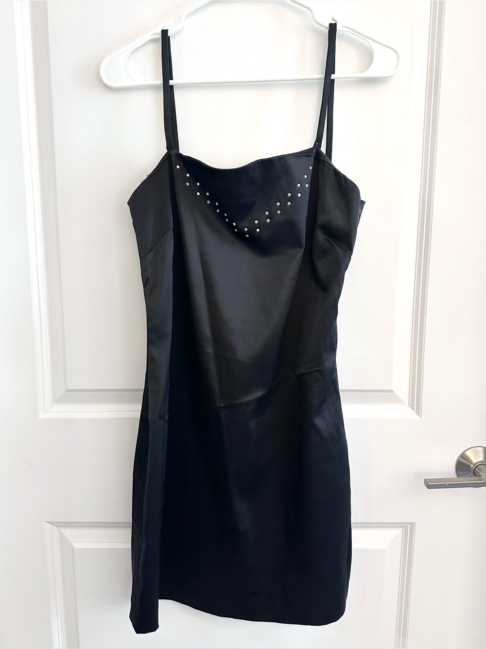 Calvin Klein Vintage Y2K Satin Mini Dress Large